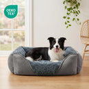 INVENHO Rectangle Washable Orthopedic Dog Bed for Small, Medium and Large Dogs, Soft Calming, Sleeping Puppy Bed Durable Pet Cuddler with Anti-Slip Bottom, S (20"x19"x6") — 8