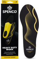 Spenco PolySorb Heavy Duty Insoles - Performance Foam Shoe Inserts w/ 4-Way Stretch Fabric & SpenCore Layer for Shock Absorption, Odor Control & All-Day Comfort & Stability - Fits Most Shoes - Regular Width — 1