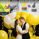 Yellow Big Balloons 32pcs, 18 Inch Large Latex Giant Heavy Duty Balloons for Birthday Wedding Baby Shower Decorations | 18inch (Large) | C08-yellow — 3