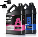 1 Gallon Crystal Clear Epoxy Resin Kit,1:1 Volume Ratio, High Gloss Finish, UV Resistant, Fast Cure, Ideal for Art,… — 1
