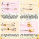 1200Pcs Crimp Beads Supplies for Jewelry Making, Including Crimp covers, Crimp Tubes, Bracelet Clasps and Closures,… — 5