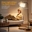 Arc Floor Lamp with Remote and Dimmable Black Floor lamps for Living Room — 3