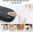 2 Pairs High Heel Inserts Women, Self-Adhesive Gel Sandal Inserts Insoles, New Anti Slip Design Comfort Insert, 3/4 Length Dress Shoe Inserts Pain Relief, Shock & Sweat Absorption, 2 Clear S — 2