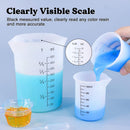 LET'S RESIN Silicone Measuring Cups, 450 ml and 100 ml Mixing Kit — 3