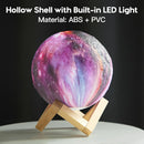 BRIGHTWORLD Moon Lamp Galaxy Lamp 5.9 inch 16 Colors LED 3D Moon Light, Remote & Touch Control Moon Night Light… — 6
