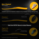 VKTRY Gold Sport Insoles for Non-Cleated Shoes - Carbon Fiber Insole - 1weight Under 120 Lbs — 2