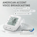 yuwell Blood Pressure Monitor, Large Upper Arm Blood Pressure Cuff, Digital Blood Pressure Machine for Home Use, Large Display, Stores 99 Readings, Voice Broadcasting with Power Adapter and Batteries — 5