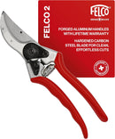 Felco F2 Pruning Shears – 9.25" Swiss-Made Garden Clippers for Professional Pruning | Hand Pruners for Gardening | Garden Tool Cutter with Precision Bypass Blade, Aluminum Body, Replaceable Parts — 1