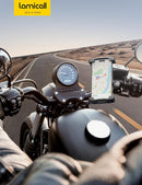 Lamicall Bike Motorcycle Phone Mount Holder - [1s Quick Lock] | Gray — 7