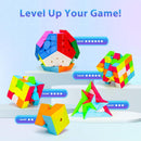 AuntyFey 5 Pack Speed Cube Set, Speed Magic Cube — 4