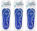 Comfort Zone Tri-Balance 3/4-Length Gel Insoles for Men, 8-12, 3-Pack — 1