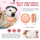 TLKNG Large Size Cake Squeaky Dog Toy for Medium/Large Dogs Breed Aggressive…