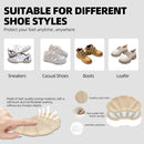 Heel Grips Cushions Inserts,Heel Pads for Loose Shoe Too Big Men Women, Improved Shoe Fit and Comfort, Prevent Heel Slipping, Rubbing, Blisters, Foot Pain. (4 Pair Black) — 4