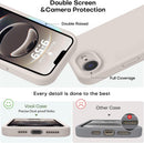 Vooii Compatible with iPhone 17e Case and for iPhone 16e Case, Liquid Silicone Upgrade [Camera Protection] [Soft Anti-Scratch Microfiber Lining] Shockproof Phone Case for iPhone 17e/16e 6.1" - Stone — 3