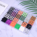 BBita 1480pcs Halloween Polymer Clay Beads Charms Friendship Bracelet Necklace Earring Jewelry Making kit,… — 2