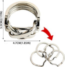 3 PCS Metal Brain Teaser Puzzles Set for Present Gift — 3