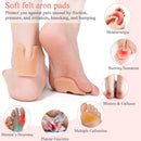 72 Pcs Callus Pads for Feet Soft Felt Callus Cushions for Bottom of Foot U Shape Metatarsal Pad Pain Relief Adhesive Coin Pad Keep Protecting Calluses from Rubbing on Shoes for Women Men Heel Pads 3