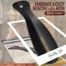 Metal Shoe Horn Set | 7.5 Inch Travel + 16.5 Inch Long — 7