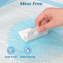 Wowflash 100 Count 22” x 22” Super Absorbency Disposable Underpads