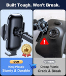 VICSEED 2026 Ultimate Sturdy Car Phone Holder [Upgraded 95+LBS Strongest Suction] Universal Long Arm Cellphone Mount for Car Dashboard Windshield Vent Truck Boat for iPhone 18 17 16 Pro Max & Android | Classic Black photo 5
