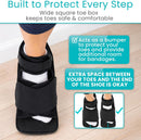 Vive Post Op Shoe - Lightweight Medical Walking Boot with Adjustable Strap — 6