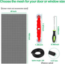 QWR Pet Proof Window Screen Replacement Kit, 39"x118" Durable High Hardness Screen Mesh Replacement Window Screens Repair Kit for Sliding Screen Door,Patio and Windows.(Folded Package with Tool Kit) — 3