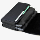 Dual Phone Holster Pouch Case for 2 Phones, Double Decker Belt Clip Case for iPhone (17 16 15 14 13 12 11) Pro Max/Plus, Samsung Galaxy (S25 S24 S23 S22 S21 S20) Ultra/Plus/Fe (Large) — 6