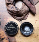 SAPHIR Medaille d’Or Pate De Luxe - Natural Wax Shoe Polish for Leather Shining | 50 ml | Navy Blue — 2