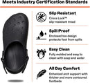 Crocs Men's Classic Work Clogs – Mauve Mist — 2