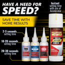 STARBOND CA Glue with Activator Kit – Thin, Medium & Thick 2 oz Bottles with 6 oz Accelerator – Premium… — 4