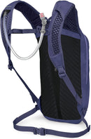 Osprey Berm Biking Backpack with Hydraulics Reservoir - Lightweight Hydration Backpack for Men and Women | Botswana Purple Dust Print | 8l — 3
