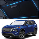 Magnelex Car Windshield Sunshade – Double-Layer Design for 2X Heat Blocking, Blocks UV Rays, Foldable Sun Shade for Cars, Trucks & SUVs, Keeps Interior Cooler, Medium (59 x 31 in) — 1