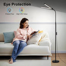 LED Floor Lamp, 18W/2000LM Bright Reading Floor Lamp for Office with Double Head, Adjustable Gooseneck Dimmable… — 5
