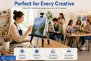RRFTOK Silver 3 Pack 17-66 Inch Art Easel Stand for Painting and Sign | 66S 3-pack — 2