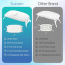 Suzzam UV Resin Jewelry Making Kit, 300g Crystal Clear UV Resin Kit with Molds, 30w & 22 Lamp Beads UV Resin Light… — 5