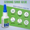 Cowboy Boots Repair Glue, Waterproof Professional Clear Adhesive — 3