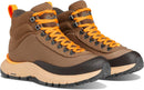 Danner Trail Trainer Mid 4" Women's Waterproof Hiking Shoes, Lightweight, Durable, Uninsulated Outdoor Footwear - Malt Brown/Orange Peel — 5