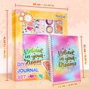 Nsrzua DIY Journal Kit for Girls,Toys for Ages 8-14 and Birthday Gifts for Girls | orange-yellow — 7