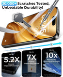 DIMONCOAT 4-PACK for iPhone 16 Pro Max Privacy Screen Protector Glass 6.9" photo 6