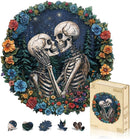 Jigfoxy Wooden Puzzle for Adults, Skull Wood Puzzle Adult — 1