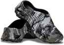 Crocs Unisex Adult Echo Wave Clogs – Black/Slate Grey — 6