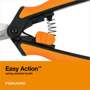 Fiskars 6" Steel Micro-Tip Pruning Scissors, Garden Snips for Small Plants — 4