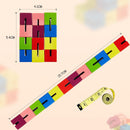 6 Pcs Wooden Twist Block Puzzle, Colorful Sensory Toy for Teens and Adults — 2