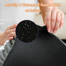 POCBLUE Deluxe Washable Dog Bed for Large Dogs Dog Crate Mat 35 Inch Comfy Fluffy Kennel Pad Anti-Slip for Dogs Up to 60 lbs, 35" x 23", Grey — 4