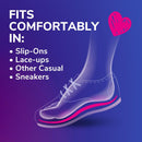 Dr. Scholl's® Love Your Sneakers Full Length Insoles, All-Day Comfort for Slip on & High Top Sneaker, Prevent Discomfort, Arch Support, Absorb Shock, Trim Insert to Fit Shoe, Women Size 6-10, 1 Pair - Soft Foam for Sneakers — 3