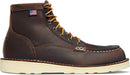 Danner 6" Bull Run Steel Toe Work Boots for Women - Brown — 3