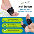 Strutz Sole Angel - The Original Patented Arch Support and Compression Technology - Plantar Fasciitis Support - Ease Discomfort and Improve Mobility - Metatarsal Foot Pads for Women and Men - 1 Pair — 4