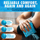 Perfect Remedy 2-Pack Gel Ice Packs for Injuries Reusable, Hot & Cold Pack that’s Durable, Soft & Flexible, Fast Relief & Recovery (Blue, Reg 2PK) — 6