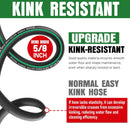 Heavy Duty Garden Hose 50ft, NON-EXPANDABLE Flexible Water Hose, Kink Resistant Lightweight Hybrid Hose, Leakproof Hose Male to Female Fittings — 4