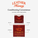 Leather Honey Conditioner Wipes – Restore Leather On-The-Go, 10 Wipes — 4
